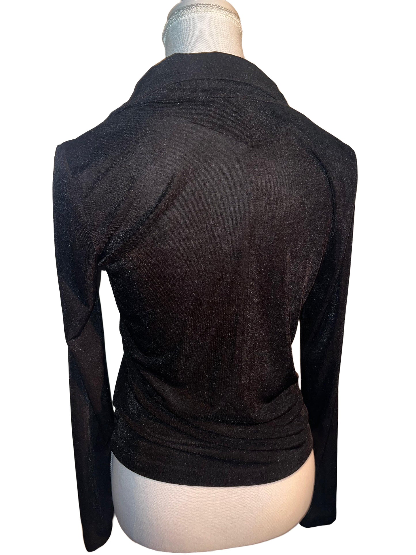 Simple Black Cardigan