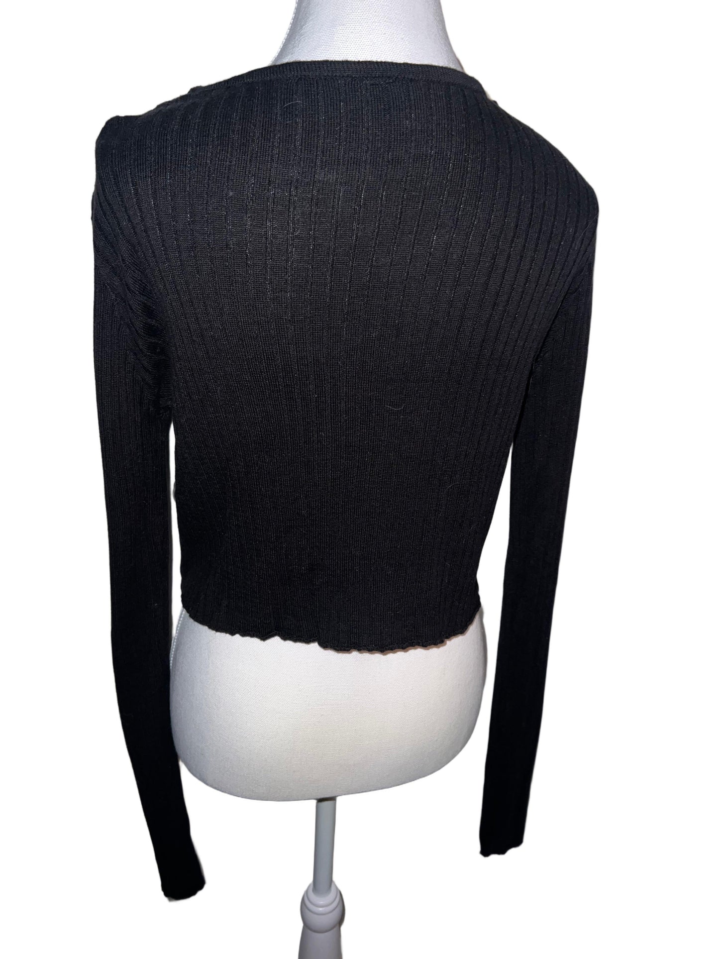 Front-tie cardigan