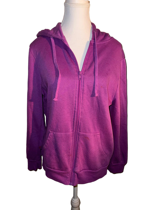 Purple Zip-up Hoodie
