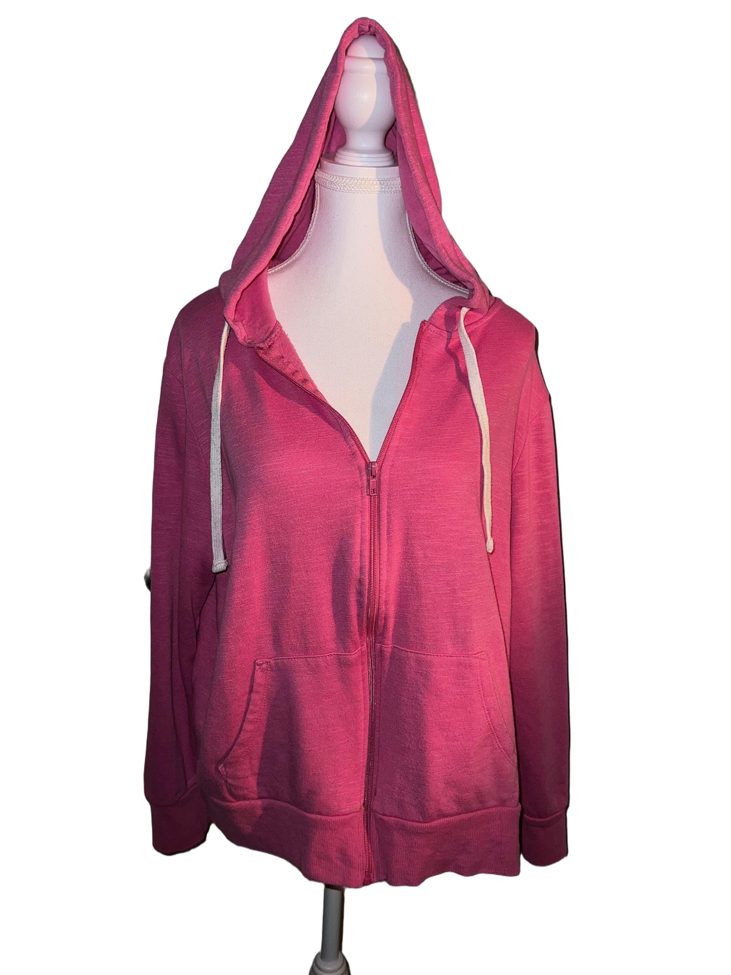 Pink Zip-up Hoodie