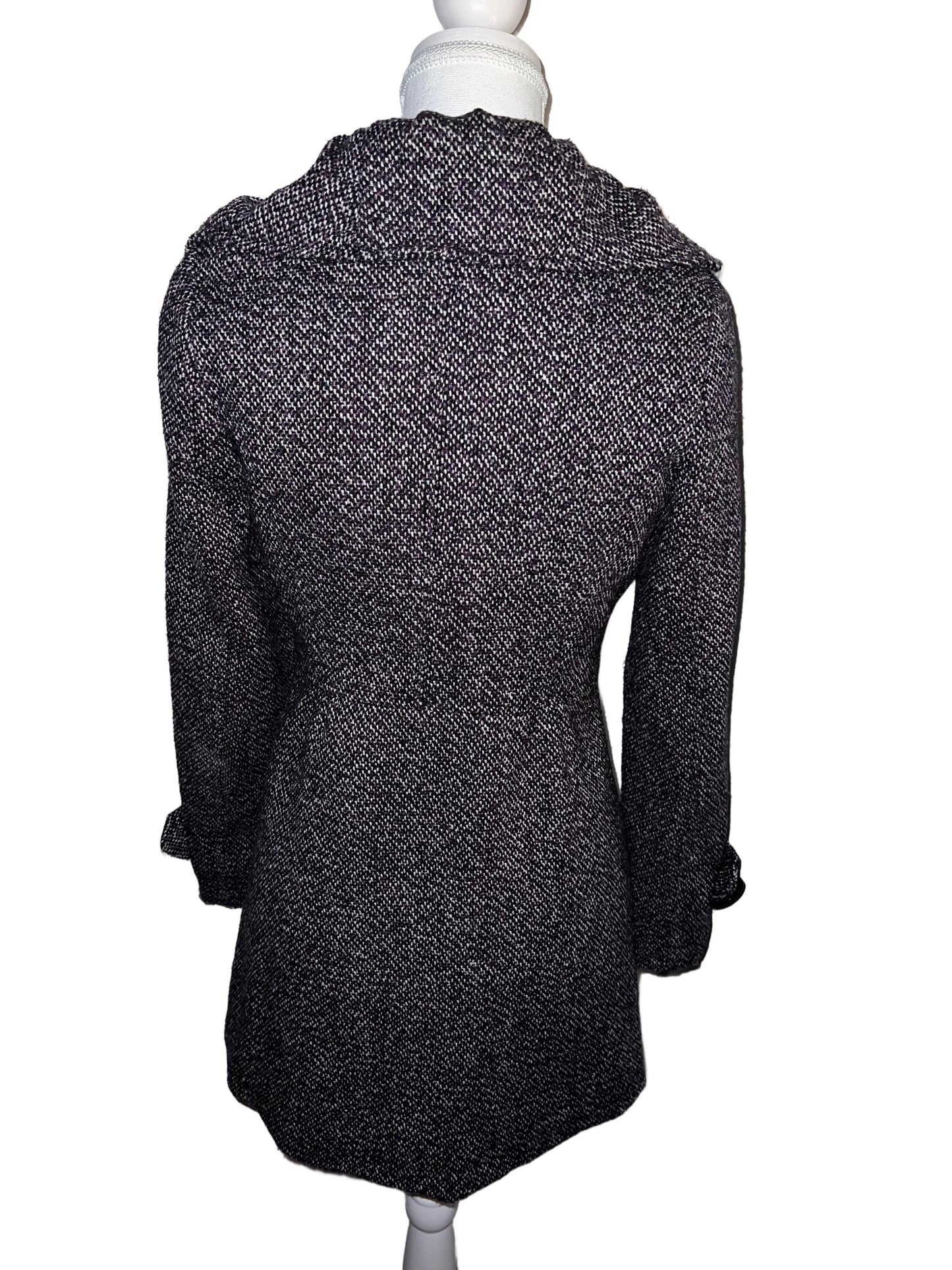 Grey/Purple Long Coat