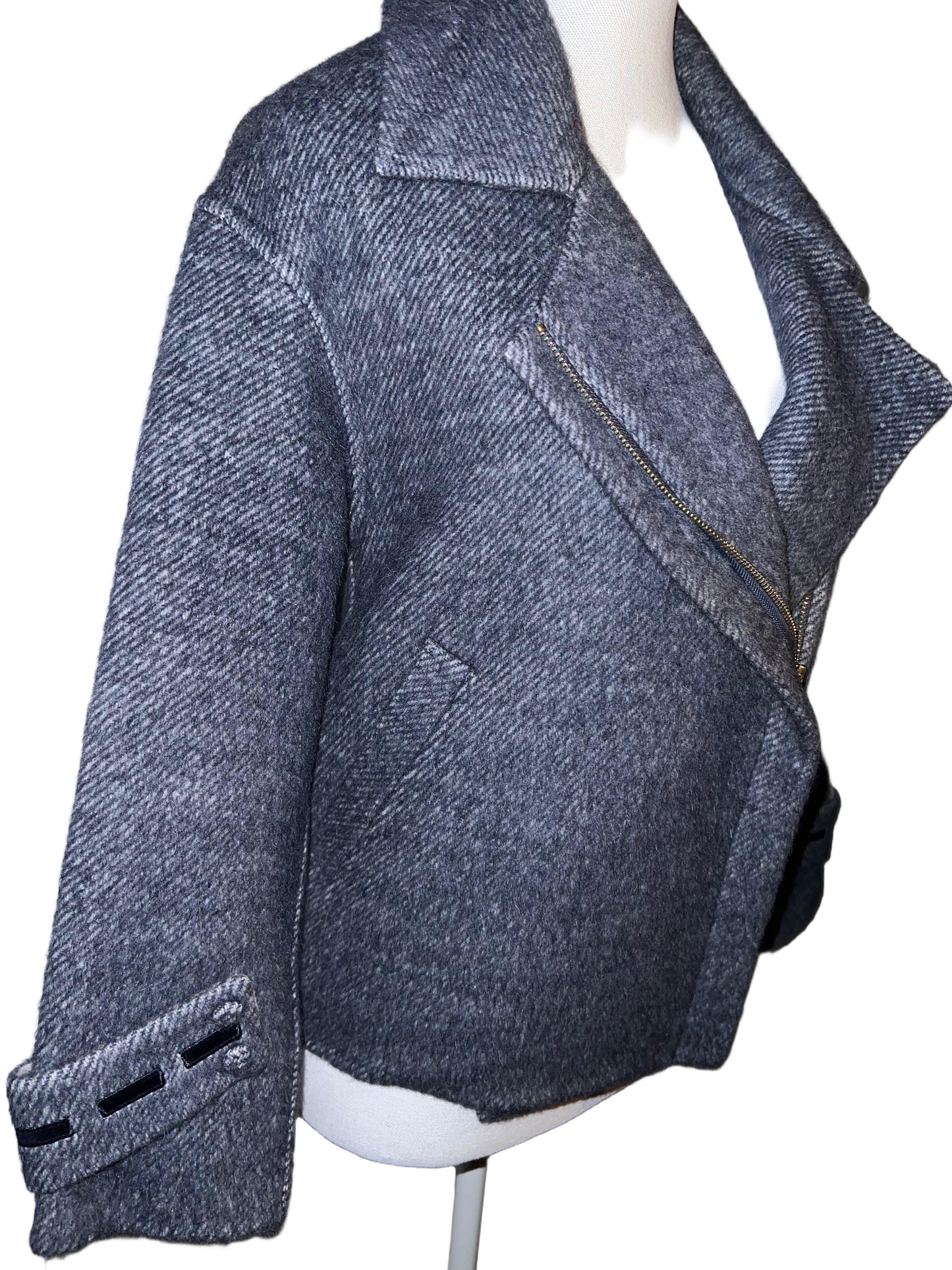 Grey Fleece Jacket