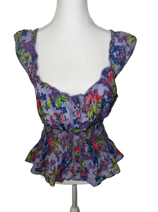 Bright Floral Top