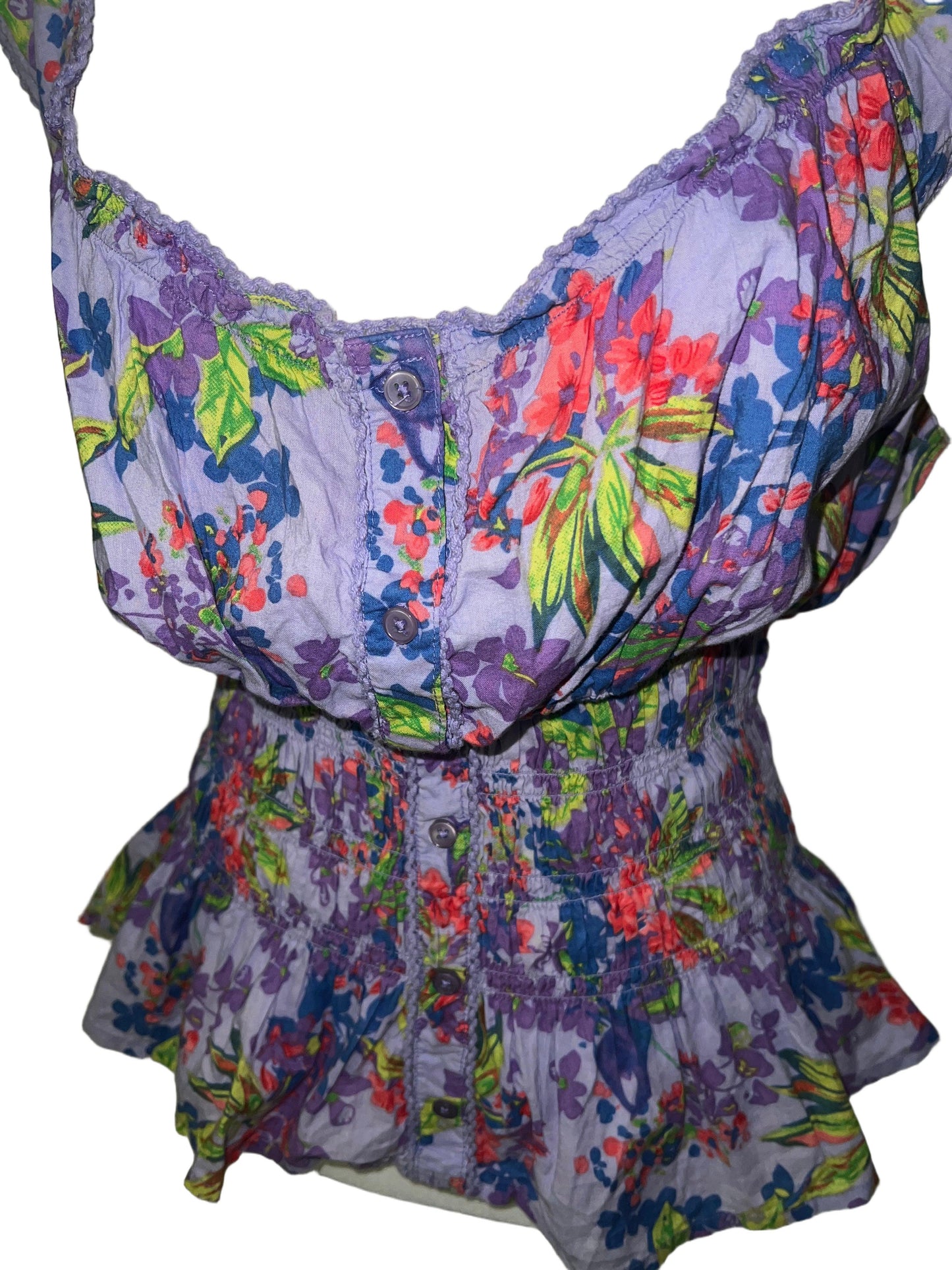 Bright Floral Top