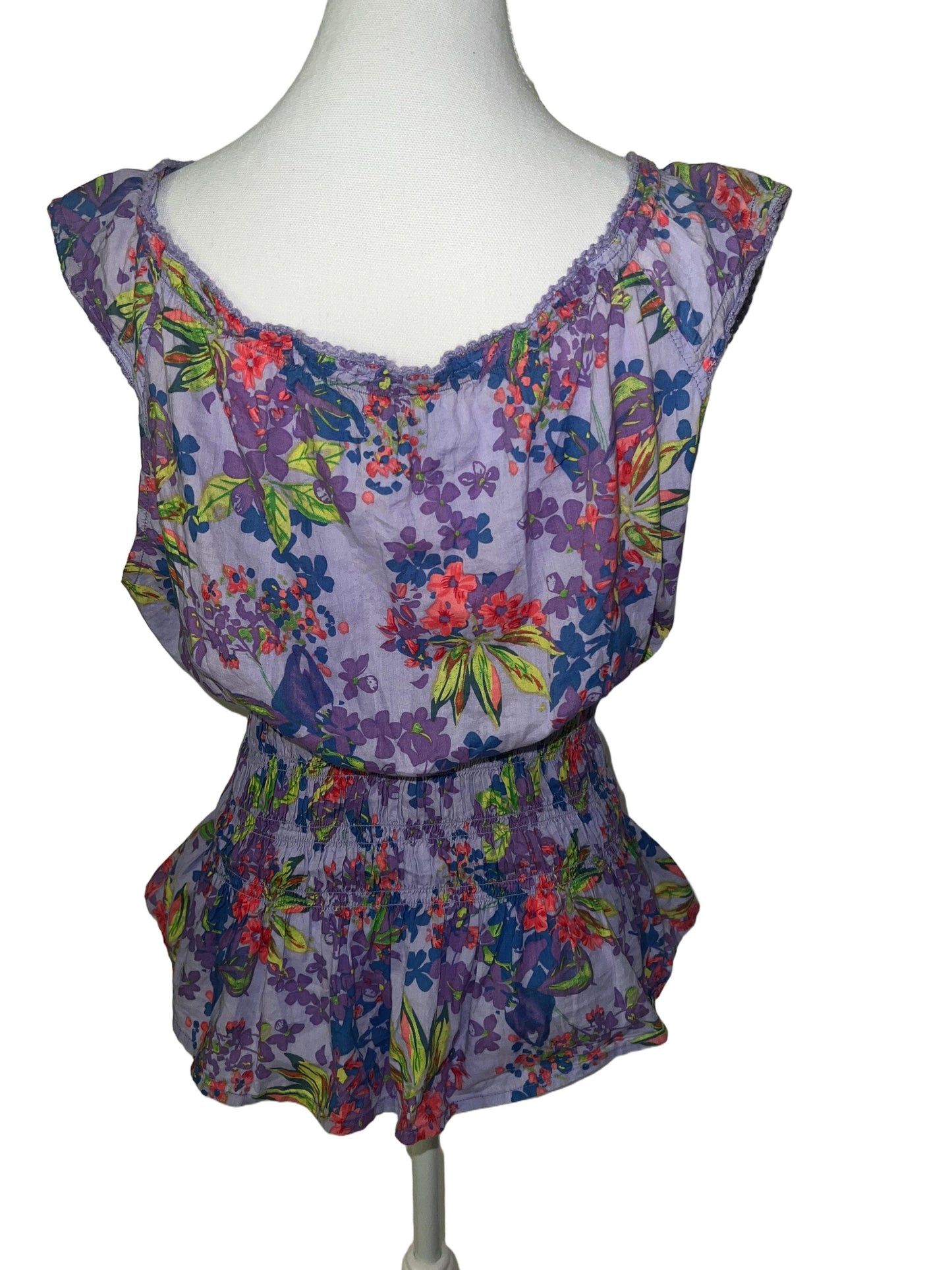 Bright Floral Top
