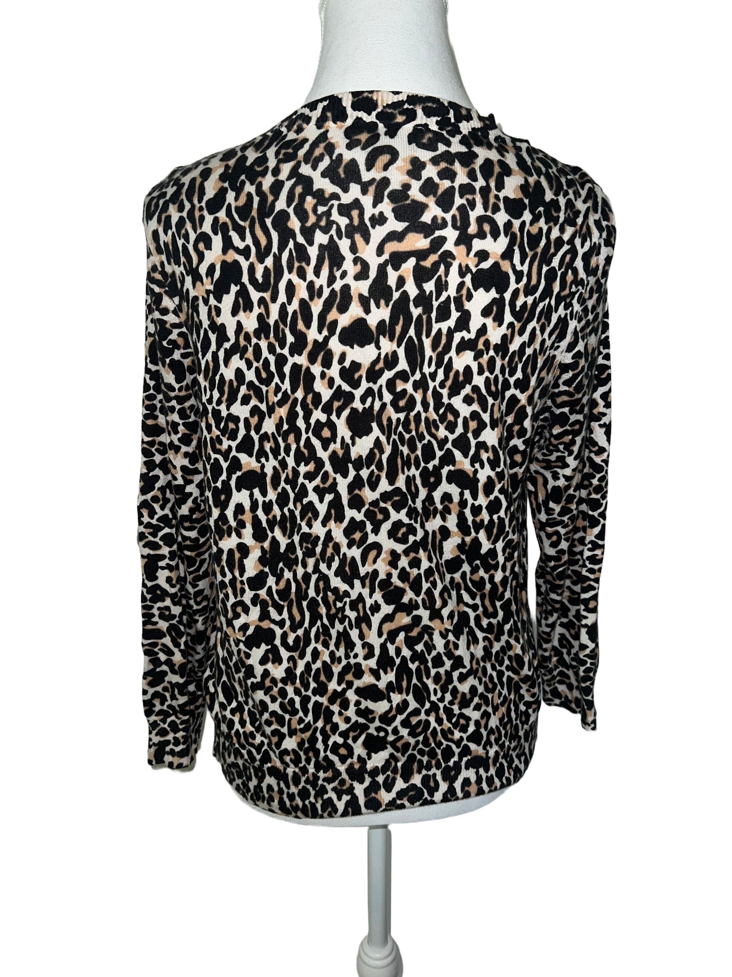 Leopard Print Cardigan