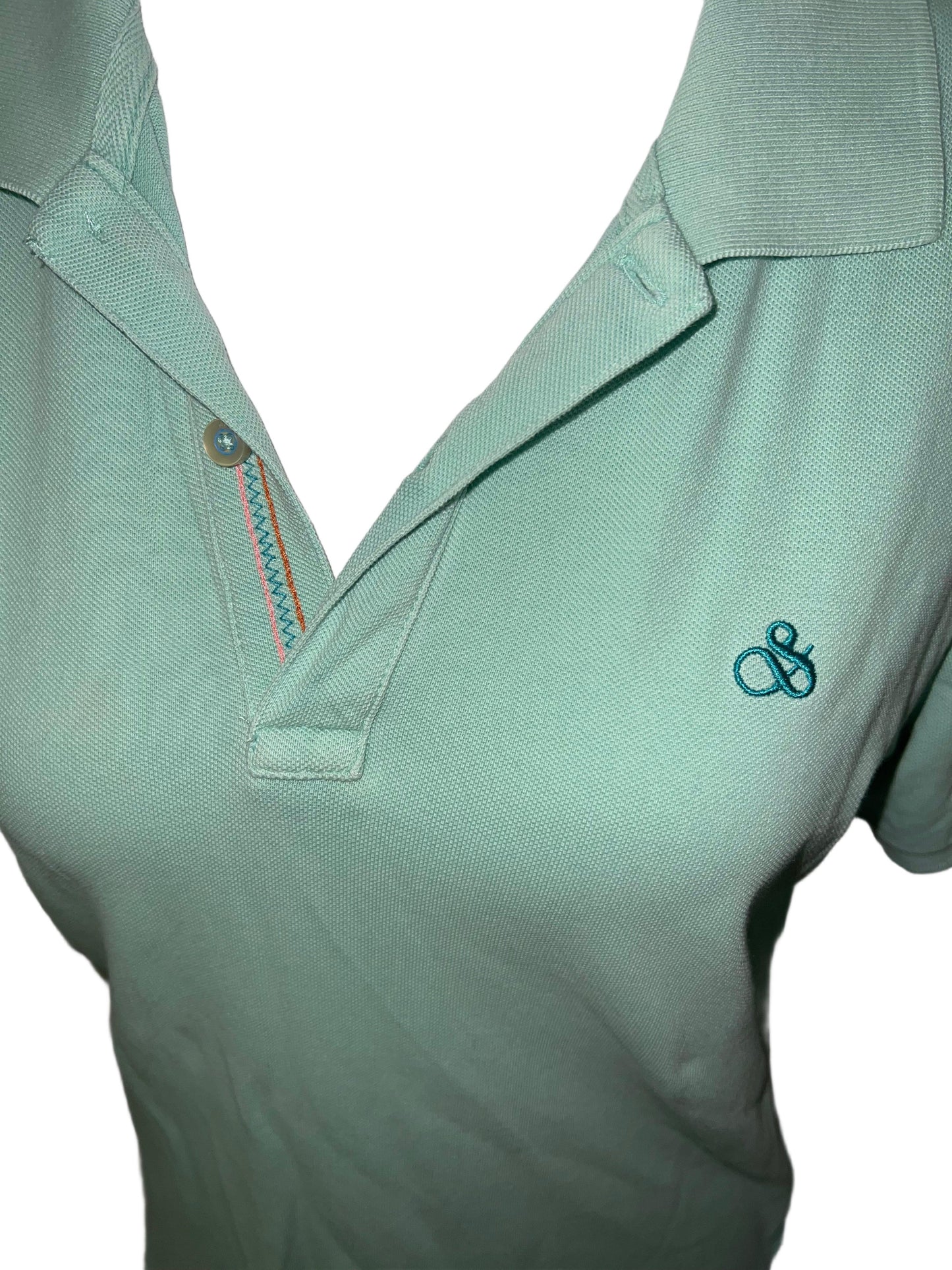 Cyan Collared Shirt